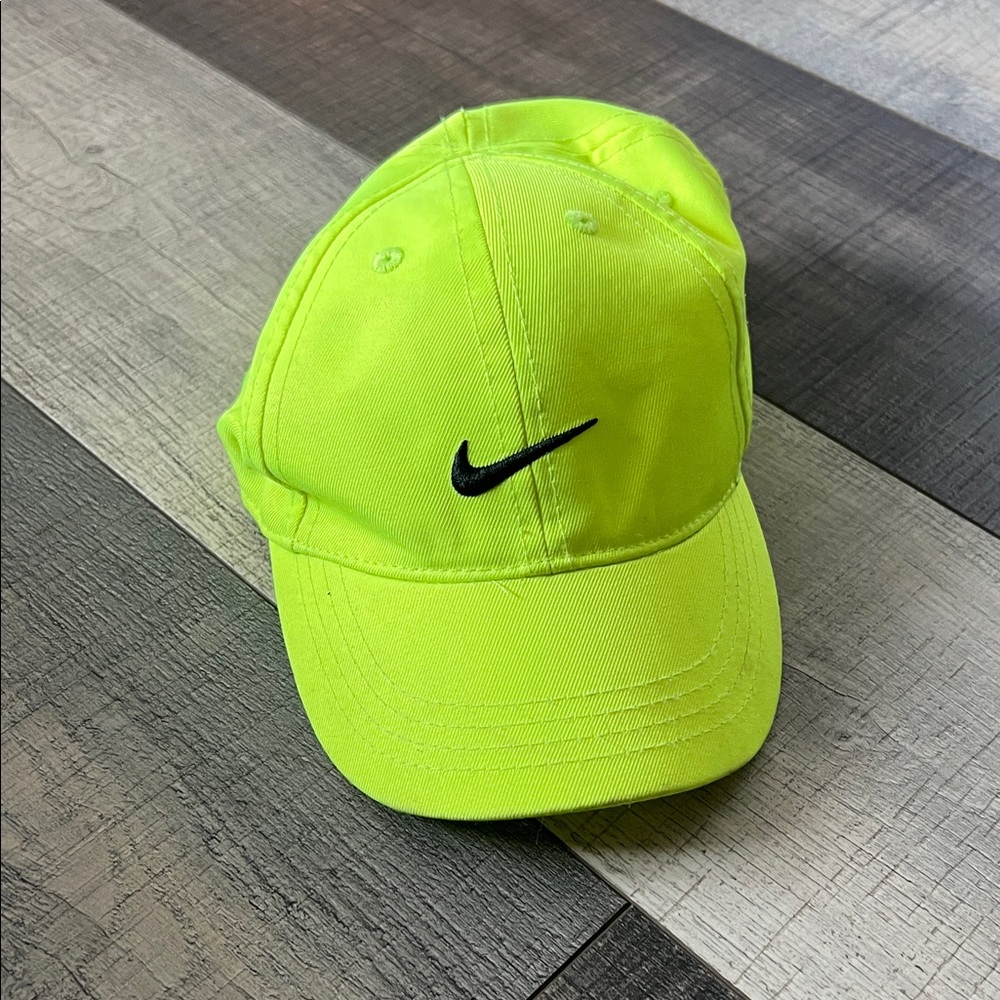 Nike Vibrant Lime Green Hat Infant size